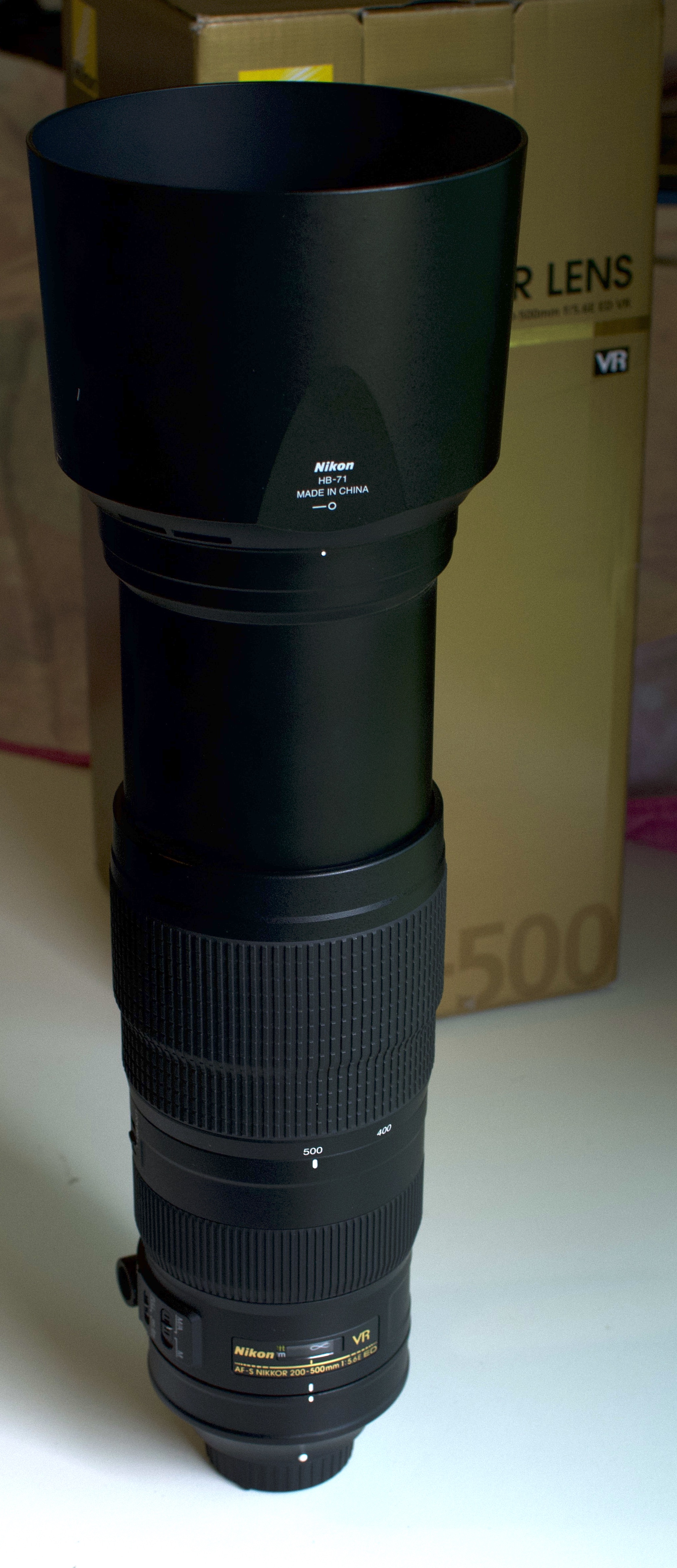 Nikon 200-500mm Zoom Lens