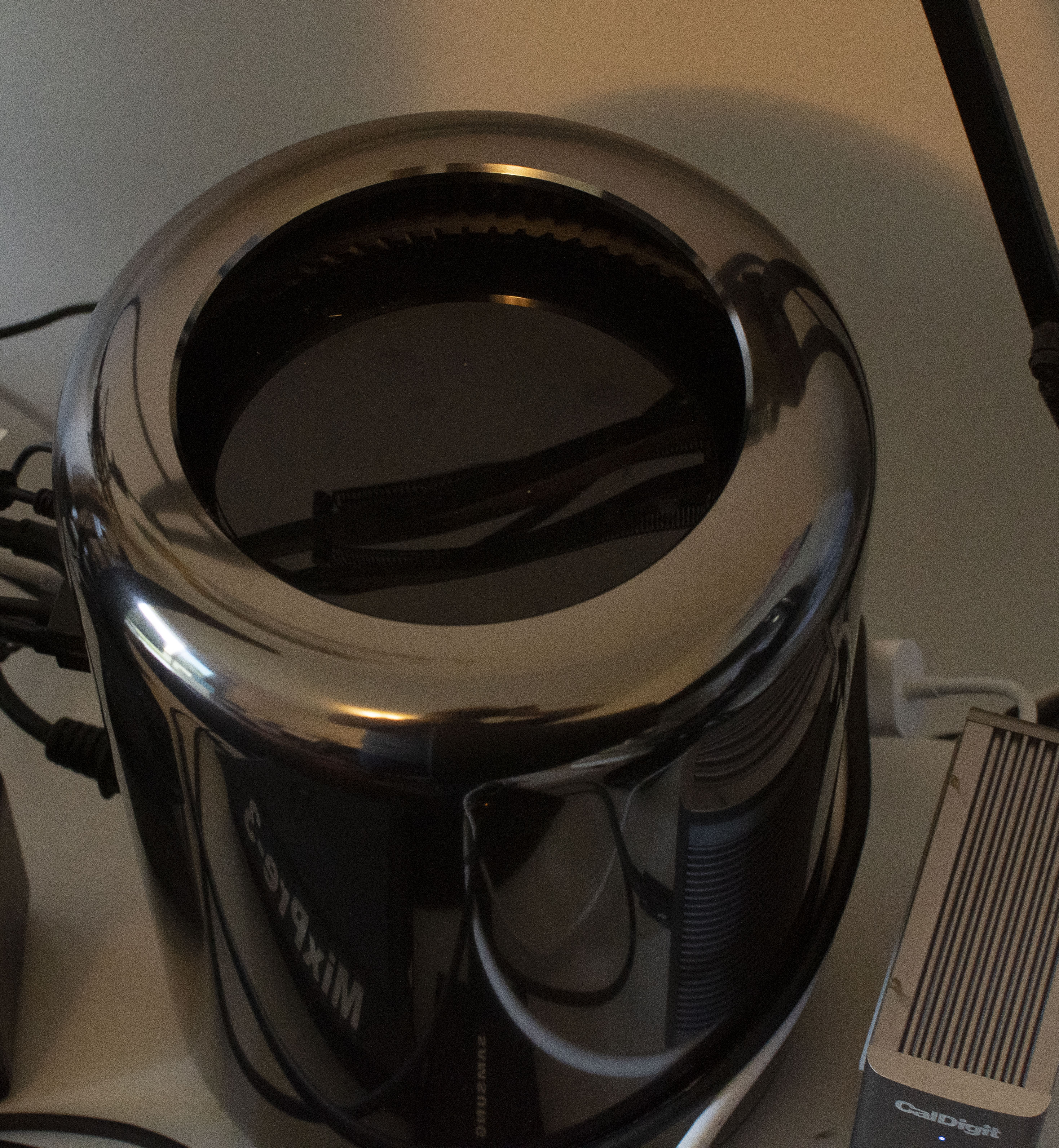 Top View of the Mac Pro